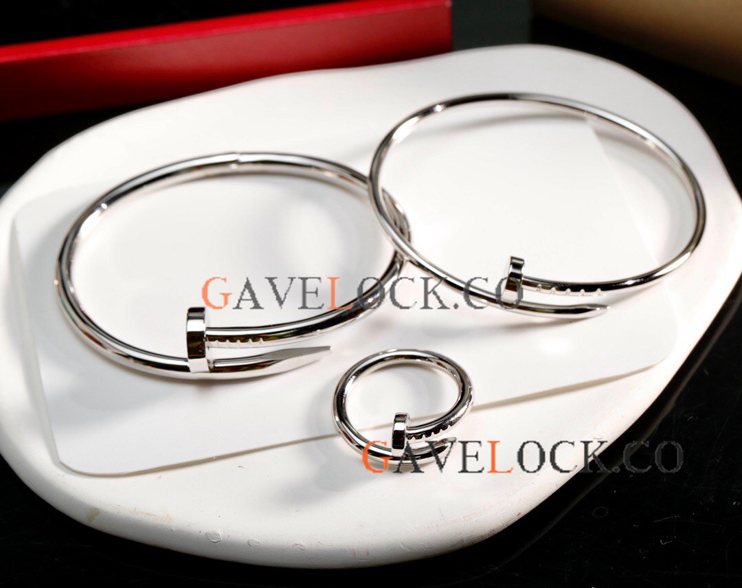 Gift set - AAA Copy Cartier Juste Un Clou 2-Bangle and Ring Sets Gift set - AAA Copy Cartier Juste Un Clou 2-Bangle and Ring Sets